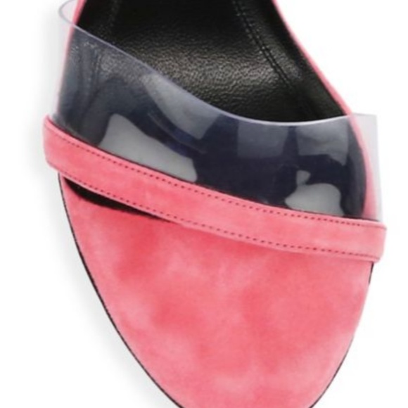 CALVIN KLEIN Bow Suede Stiletto Pumps-BRAND NEW 7M - Picture 4 of 4